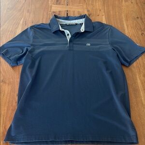 Travis Mathew Men's Navy Polo Shirt